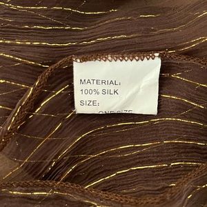 “SAKS Off 5th” Silk Scarf